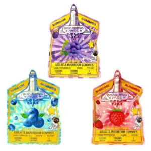 Boarding Pass Amanita Muscaria Gummies