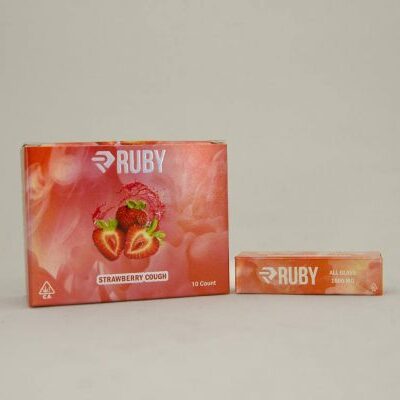 RUBY CART STRAWBERRY COUGH