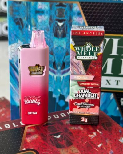 Wholemelt 2G Live Resin Disposable – Dual Chamber (2g)