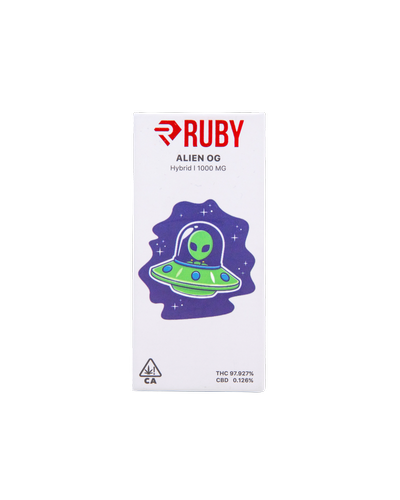 RUBY CARTS ALIEN OG