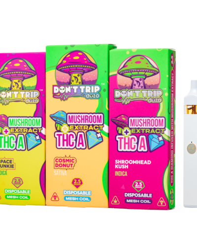DOZO DON'T TRIP Mushroom Extract + THC-A Diamonds Disposable 2.5G