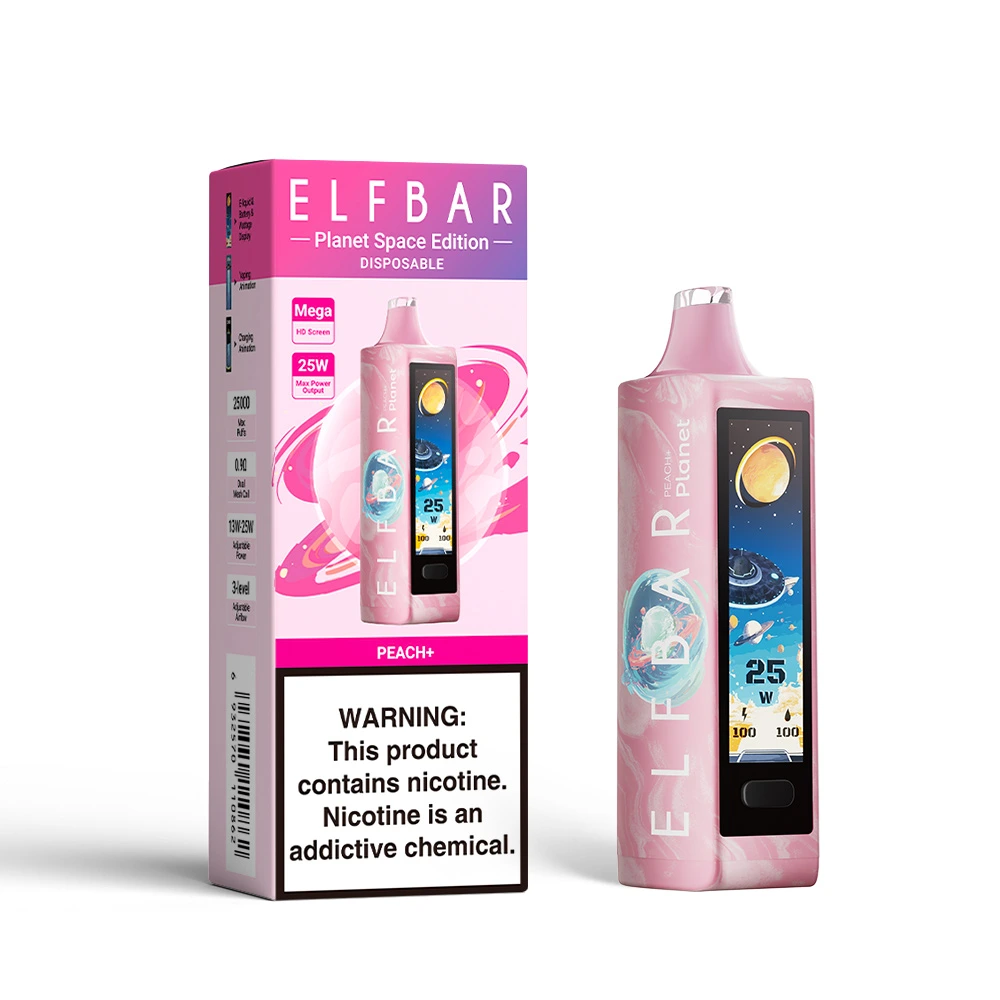 ELFBAR PEACH PLANET 25000 5% RECHARGEABLE