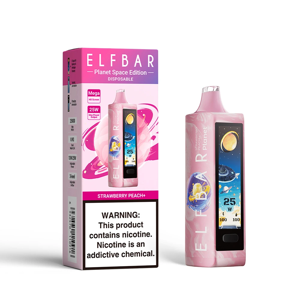 Elf Bar Strawberry Peach Planet 25000