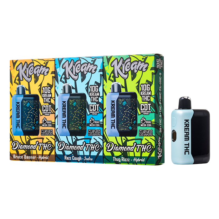 Kream Diamond THC Disposable 10G