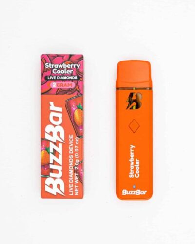 Strawberry Cooler Live Diamonds 2 Gram – Buzz Bar Vape