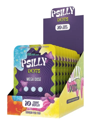 Party Pack | Silly Dots Mega Dose 1200mg Tabs | 3 Pack | 10 Count Display