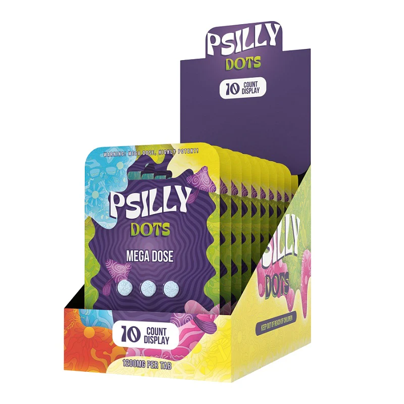 Party Pack | Silly Dots Mega Dose 1200mg Tabs | 3 Pack | 10 Count Display