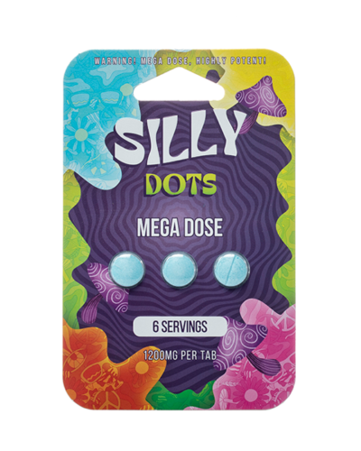 Silly Dots Mega Dose 1200mg Tabs | 3 Tabs