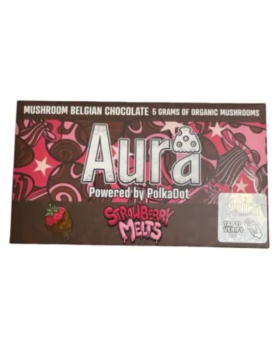 Aura Strawberry Melts Chocolate 5G Bar