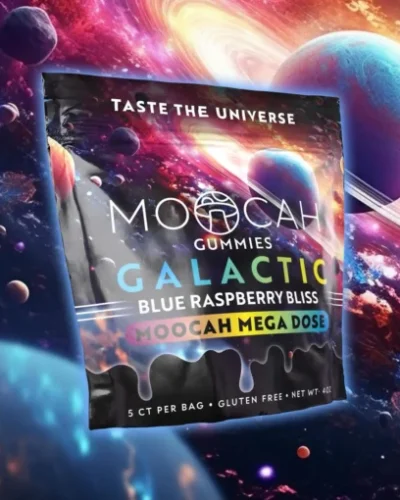 Mega Dose Galactic Blue Raspberry Bliss