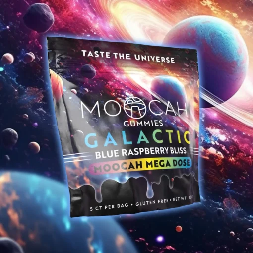 Mega Dose Galactic Blue Raspberry Bliss