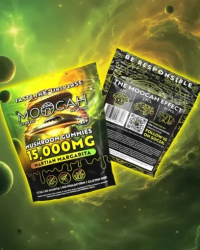moocah gummies: Martian Margarita 15,000mg Mega Dose